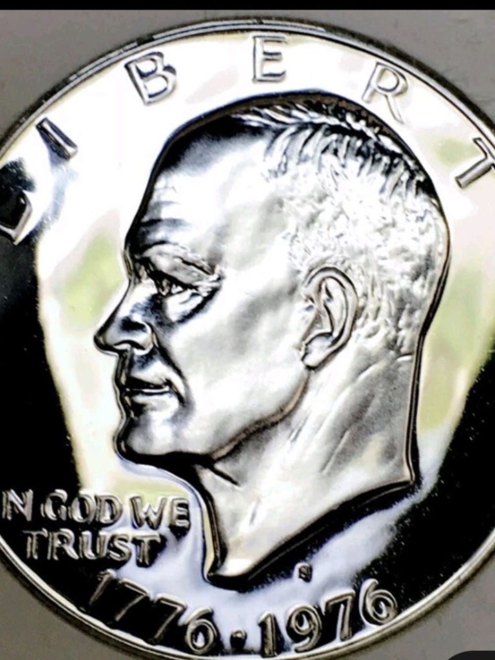 1976 S 40% Silver Proof Ike Dollar Excellent  #206580798094